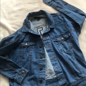 PIZZA Graphic Denim Jacket